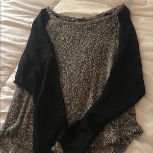 Long sleeve sheer top